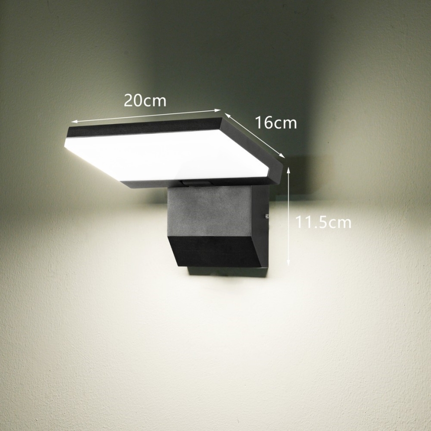 Зовнішній настінний світильник LED MODERN LED/18W/230V IP65