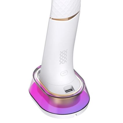 LED RGB Настільна лампа з регулюванням яскравості та бездротовою зарядкою CORELLA LED/7W/12/230V білий