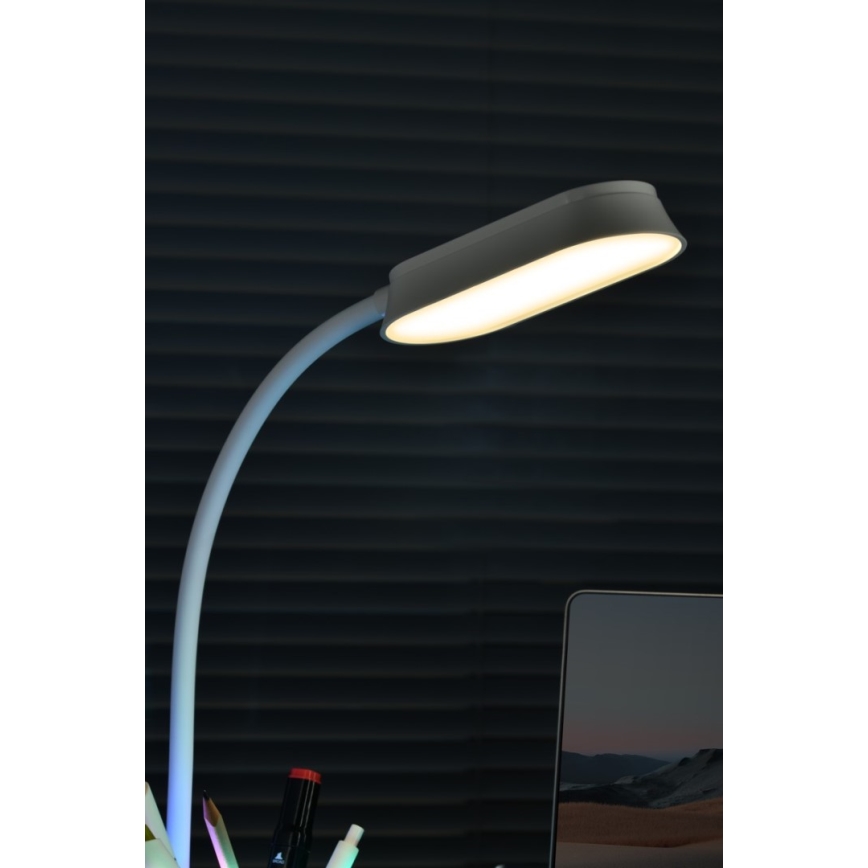 LED RGBW Настільна лампа з регулюванням яскравості з підставкою для олівців FALCON LED/10W/5V
