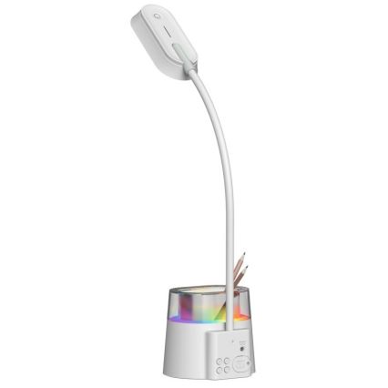 LED RGBW Настільна лампа з регулюванням яскравості з підставкою для олівців FALCON LED/10W/5V