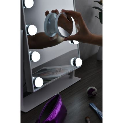 Светодиодное косметическое зеркало с регулированием яркости MUST HAVE LED/12W/230V