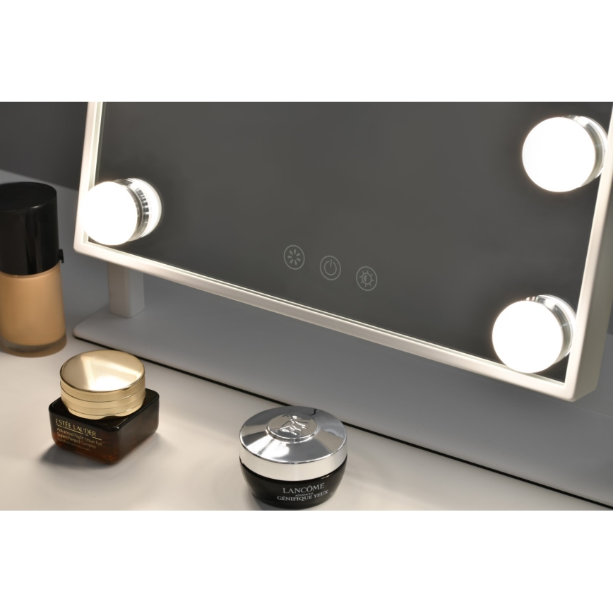 Светодиодное косметическое зеркало с регулированием яркости MUST HAVE LED/12W/230V