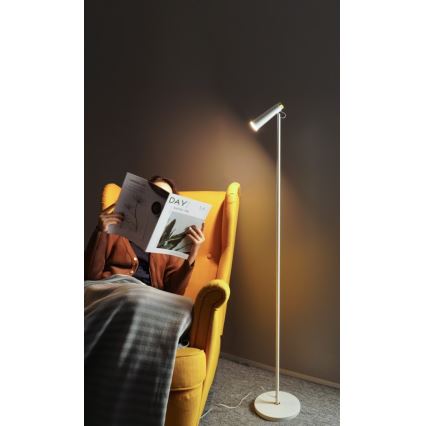 LED Торшер з регулюванням яскравості TIT LED/6W/230V білий
