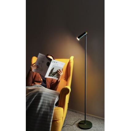LED Торшер з регулюванням яскравості TIT LED/6W/230V чорний
