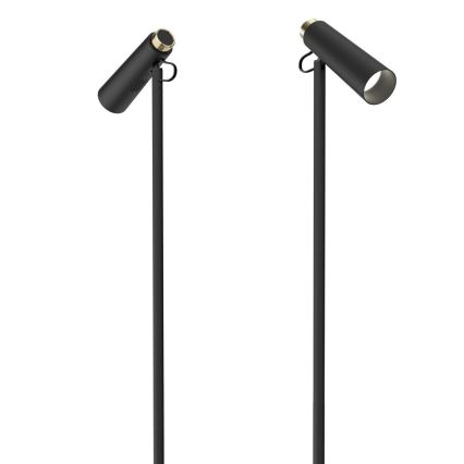 LED Торшер з регулюванням яскравості TIT LED/6W/230V чорний