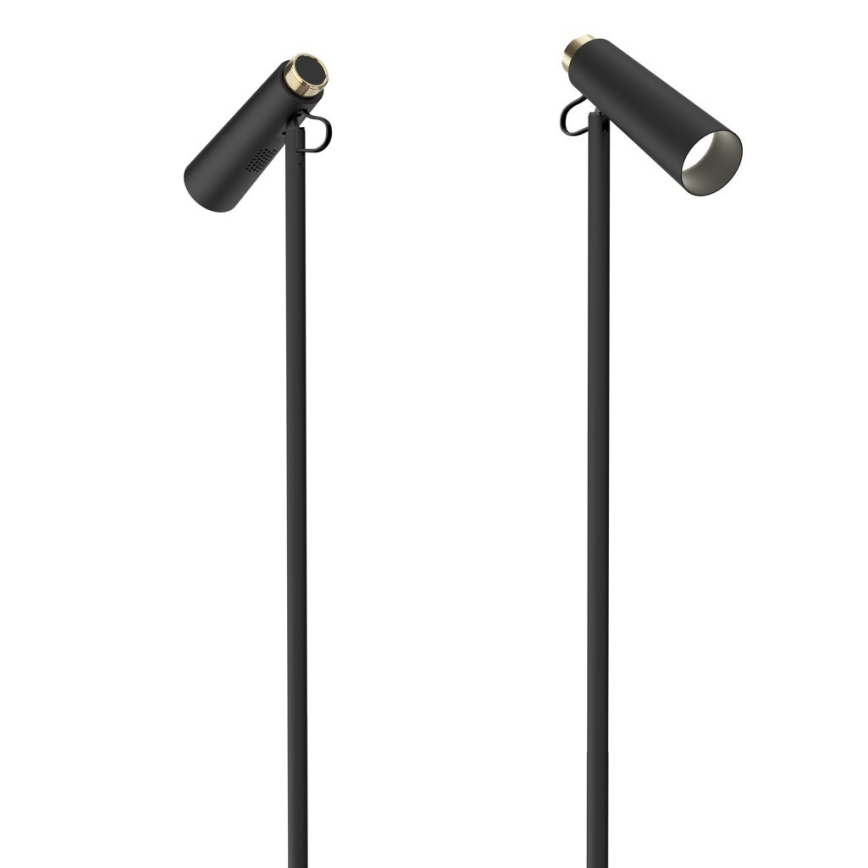 LED Торшер з регулюванням яскравості TIT LED/6W/230V чорний