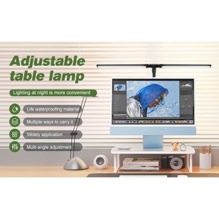 Светодиодная гибкая подсветка монитора с регулированием яркости OFFICE LED/24W/230V 2700-6300K CRI 95