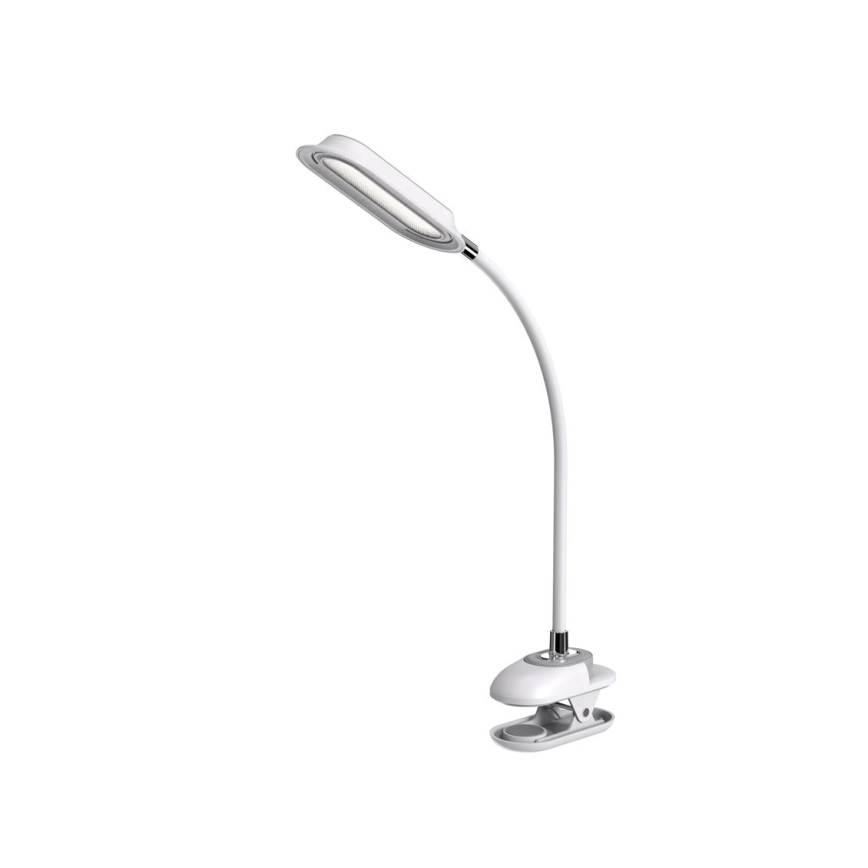 LED+CCT диммируемая настольная лампа с зажимом CLIP LED/7,5W/230V 3000/4200/5000K белая