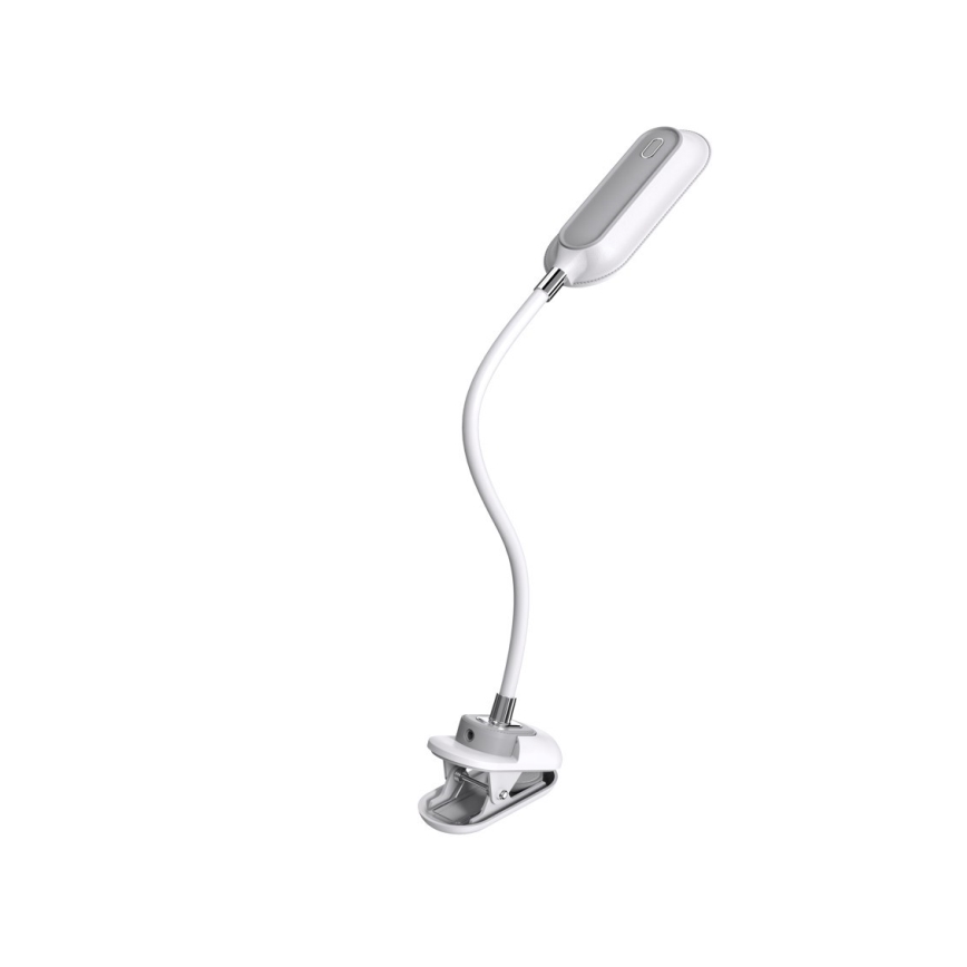 LED+CCT Регульована настільна лампа з кліпсою CLIP LED/7,5W/230V 3000/4200/5000K біла