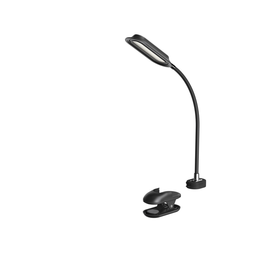 LED+CCT Регульована настільна лампа зі затискачем CLIP LED/7,5W/230V 3000/4200/5000K чорна