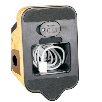 LED+CCT диммируемая настольная лампа с беспроводной зарядкой Qi IDEAL LED/8W/230V 2700/4000/5000K бежевого цвета