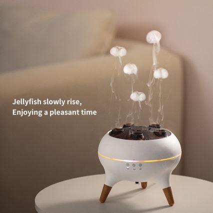 Immax 09104L - аромадиффузор и увлажнитель воздуха JELLYFISH LED/11W/5V