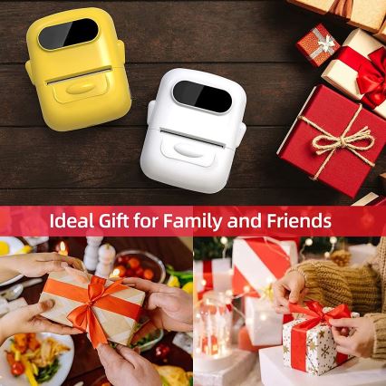 Цифровий принтер етикеток USB-C + 3x самоклеючі етикетки