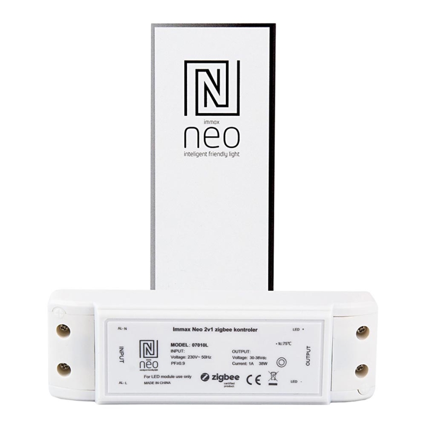 Immax NEO 07010L - Соединительное устройство 2в1 38W/230V ZigBee