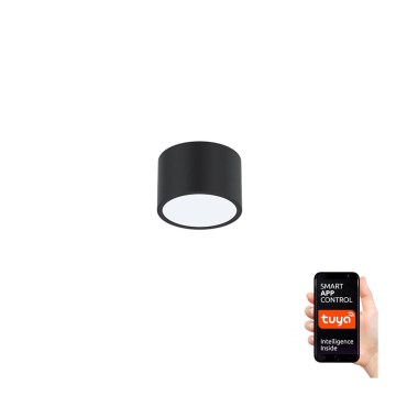 Immax NEO 07023L-15 - Светодиодный потолочный светильник с регулированием яркости RONDATE черный LED/12W/230V Tuya