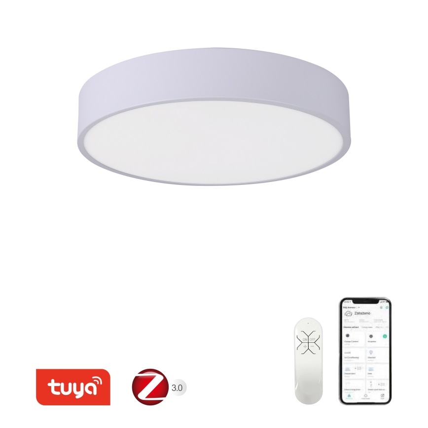 Immax NEO 07026L - Светодиодный потолочный светильник с регулированием яркости RONDATE LED/50W/230V + пульт ДУ Tuya