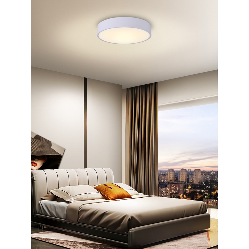 Immax NEO 07026L - Светодиодный потолочный светильник с регулированием яркости RONDATE LED/50W/230V + пульт ДУ Tuya