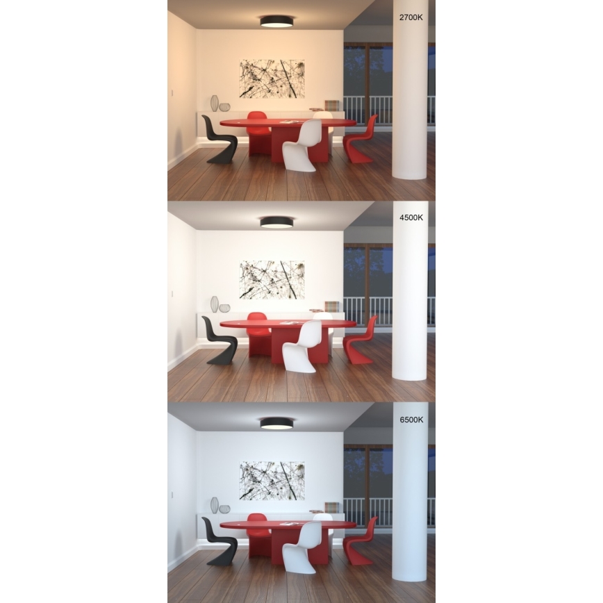 Immax NEO 07028L - Світлодіодний регульований стельовий світильник RONDATE LED/65W/230V Tuya + дистанційне керування