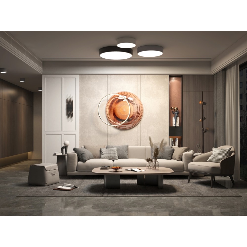 Immax NEO 07028L - Стельовий LED світильник з регулюванням яскравості RONDATE LED/65W/230V + ДК Tuya