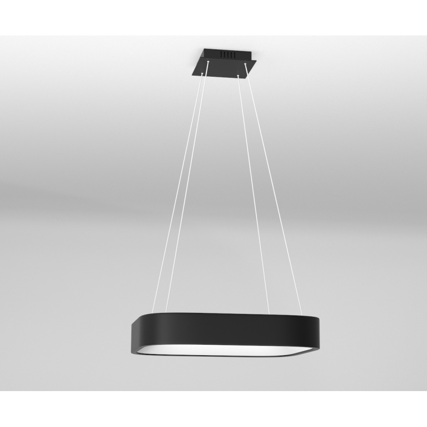 Immax NEO 07035L - Підвісна LED люстра з регулюванням яскравості TOPAJA LED/47W/230V Tuya + дистанційне керування