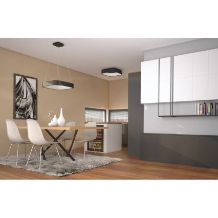 Immax NEO 07035L - Підвісна LED люстра з регулюванням яскравості TOPAJA LED/47W/230V Tuya + дистанційне керування