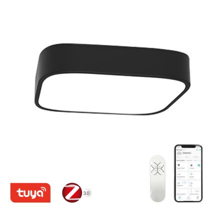 Immax NEO 07039L - Світлодіодний регульований стельовий світильник RECUADRO LED/56W/230V Tuya + дистанційне керування