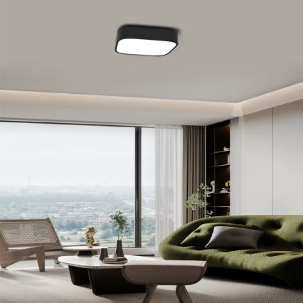 Immax NEO 07039L - Светодиодный потолочный светильник с регулированием яркости RECUADRO LED/56W/230V Tuya + дистанционное управление