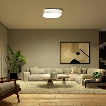 Immax NEO 07040L - Светодиодный потолочный светильник с регулированием яркости RECUADRO LED/56W/230V + пульт ДУ Tuya