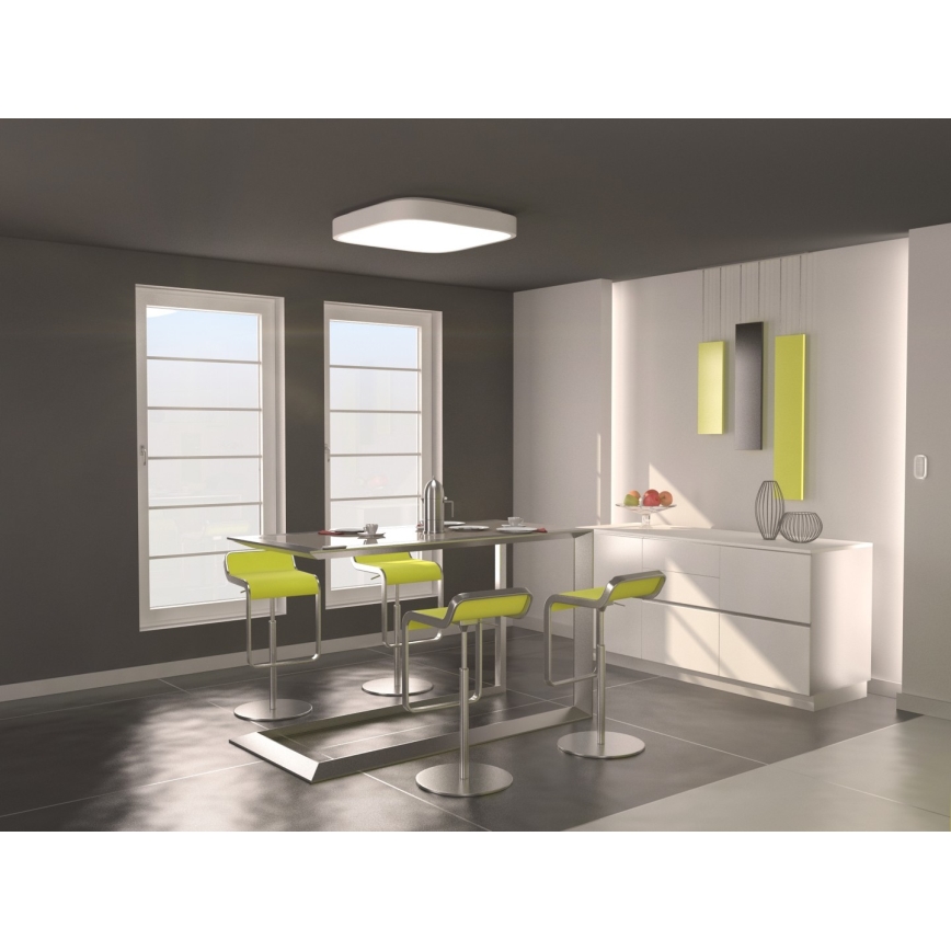 Immax NEO 07042L - Светодиодный потолочный светильник с регулированием яркости RECUADRO LED/67W/230V + пульт ДУ Tuya