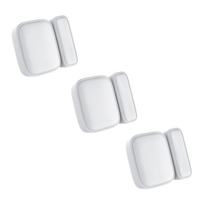 Immax NEO 07045L - НАБОР 3x Магнитный датчик на окна и двери SMART Zigbee Tuya