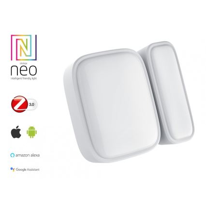 Immax NEO 07045L - НАБОР 3x Магнитный датчик на окна и двери SMART Zigbee Tuya