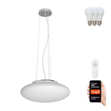 Immax NEO 07055L-LED RGB Підвісна люстра з регулюванням яскравості ELIPTICO 3xE27/8,5W/100-240V Tuya
