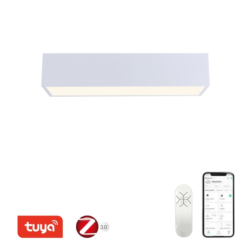Immax NEO 07072-60 - Светодиодный потолочный светильник с регулированием яркости CANTO LED/34W/230V белый Tuya + дистанционное управление