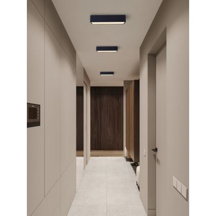 Immax NEO 07074-60 - Светодиодный потолочный светильник с регулированием яркости CANTO LED/34W/230V черный Tuya + дистанционное управление