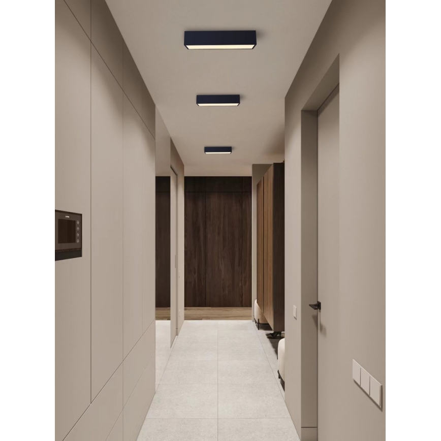 Immax NEO 07074-60 - Светодиодный потолочный светильник с регулированием яркости CANTO LED/34W/230V черный Tuya + дистанционное управление