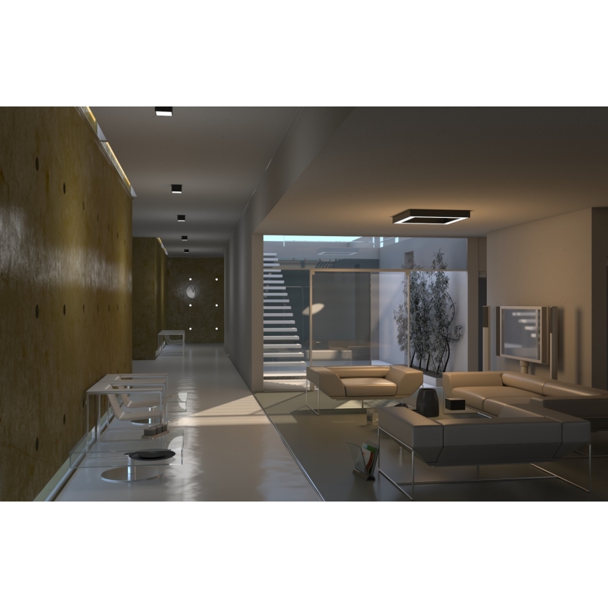 Immax NEO 07074L-15 - LED Димерний світильник CANTO LED/12W/230V чорна Tuya