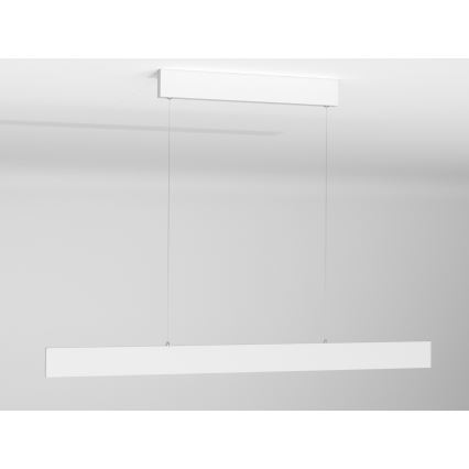 Immax NEO 07075L - Светодиодная подвесная люстра с регулированием яркости LISTON белый LED/18W/230V + пульт ДУ Tuya