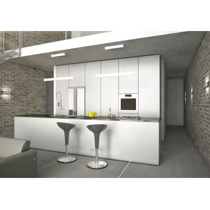 Immax NEO 07075L - Светодиодная подвесная люстра с регулированием яркости LISTON белый LED/18W/230V + пульт ДУ Tuya