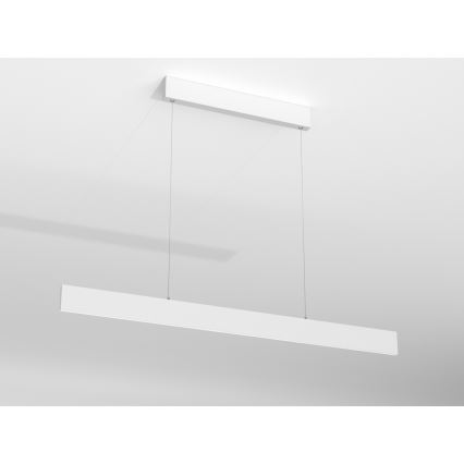 Immax NEO 07075L-Світлодіодна підвісна люстра з регулюванням яскравості LISTON bílá LED/18W/230V Tuya + пульт дистанційного керування