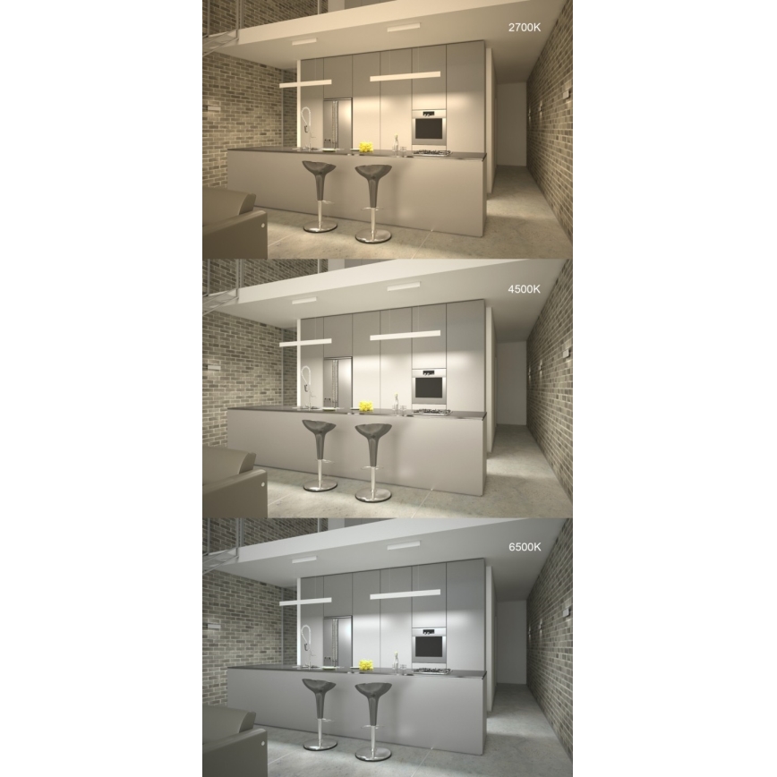 Immax NEO 07076L - LED регульована люстра на тросі чорна LISTON LED/18W/230V Tuya + дистанційне керування