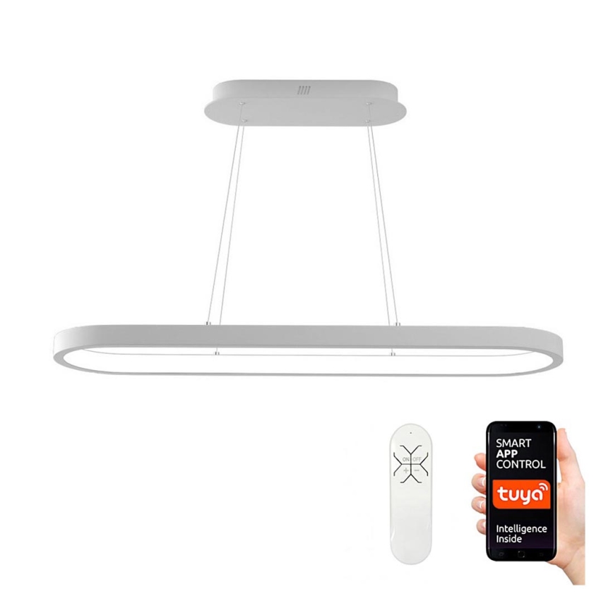 Immax NEO 07077L - Светодиодная подвесная люстра с регулированием яркости HIPODROMO LED/66W/230V Tuya + дистанционное управление