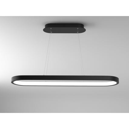 Immax NEO 07078L - Светодиодная подвесная люстра с регулированием яркости HIPODROMO LED/66W/230V Tuya + дистанционное управление