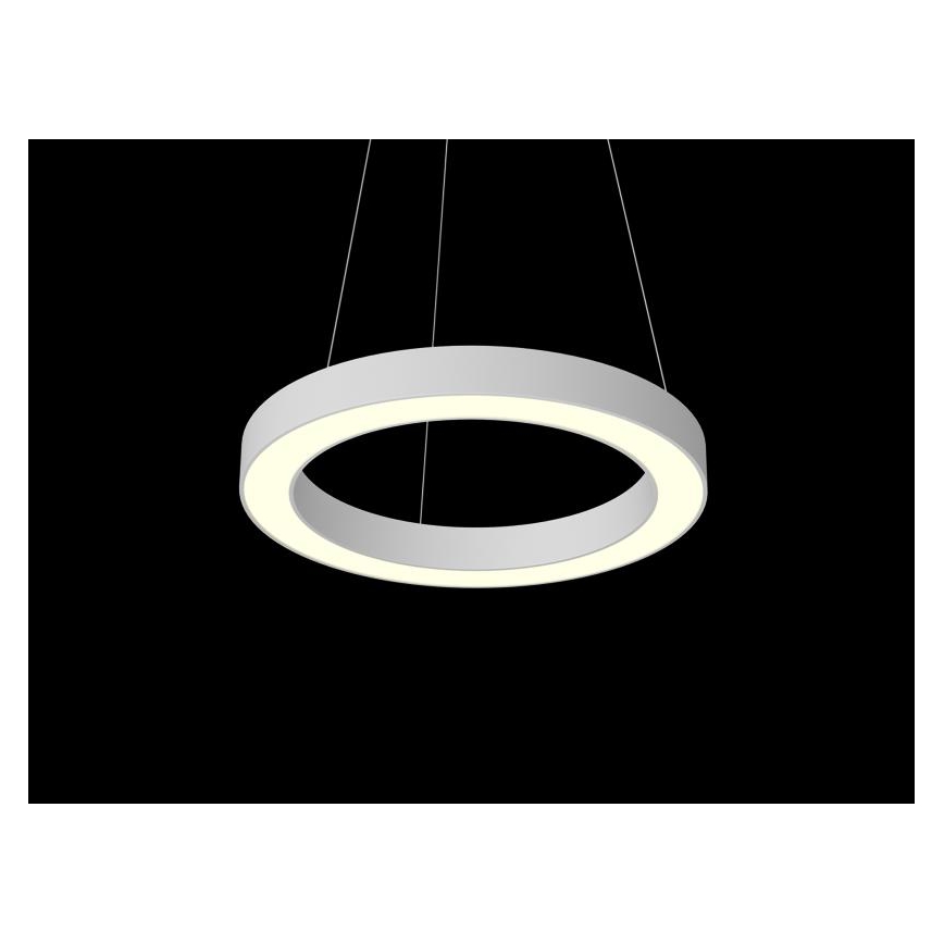 Immax NEO 07091L - Светодиодная регулируемая люстра на тросе PASTEL LED/52W/230V 60 см белая Tuya + дистанционное управление