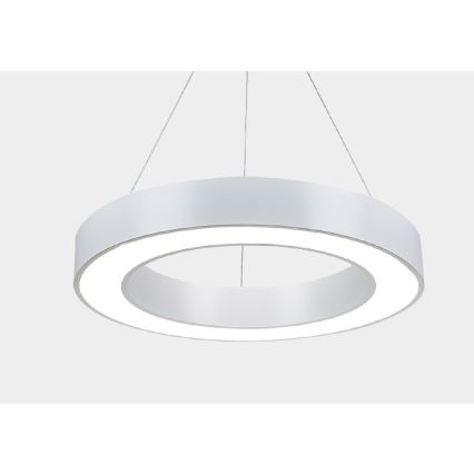 Immax NEO 07091L - Светодиодная регулируемая люстра на тросе PASTEL LED/52W/230V 60 см белая Tuya + дистанционное управление