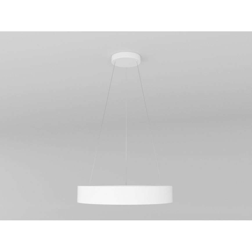 Immax NEO 07091L - Светодиодная подвесная люстра с регулированием яркости PASTEL LED/52W/230V 60 см белый Tuya