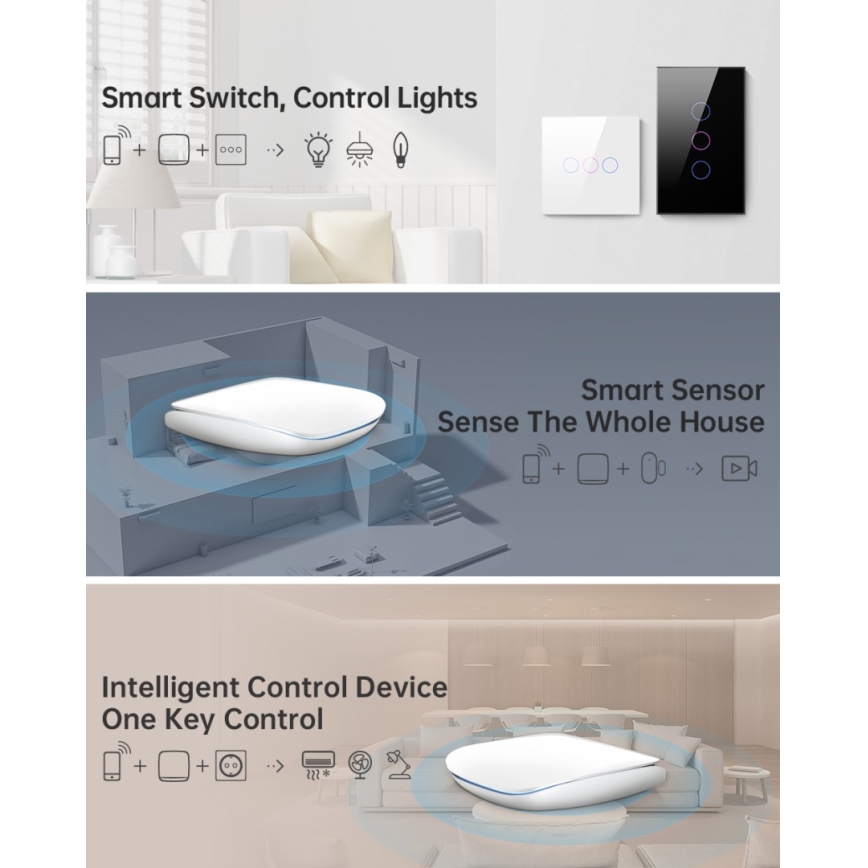 Immax NEO 07117-6 - MULTI BRIDGE PRO Розумний шлюз Zigbee 3.0 з Wi-Fi