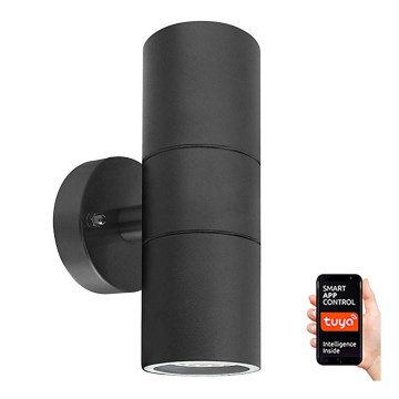 Immax NEO 07120B - Светодиодный RGB-светильник с регулированием яркости PARED 2хGU10/9W/230V IP65 Tuya