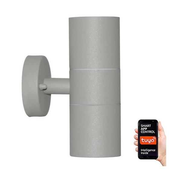 Immax NEO 07121B - Світильник LED RGB з регулюванням яскравості PARED 2xGU10/3,5W/230V IP65 Tuya