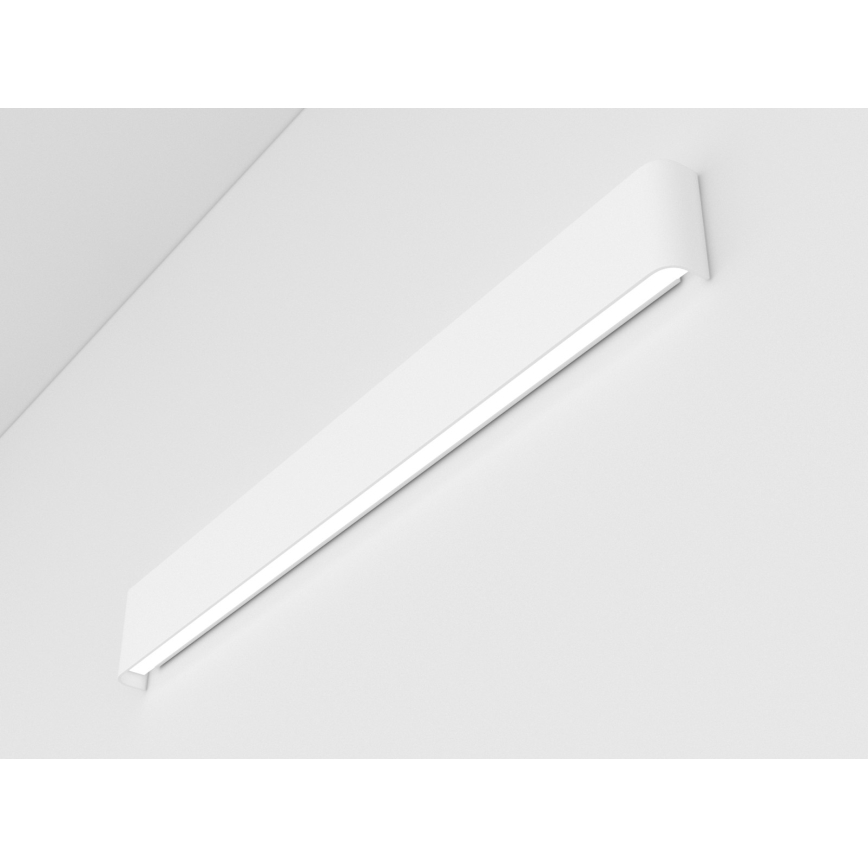 Immax NEO 07137-W - LED SMART Настінний світильник з регулюванням яскравості LINEA білий LED/40W/230V + пульт дистанційного керування 76 см Tuya ZigBee