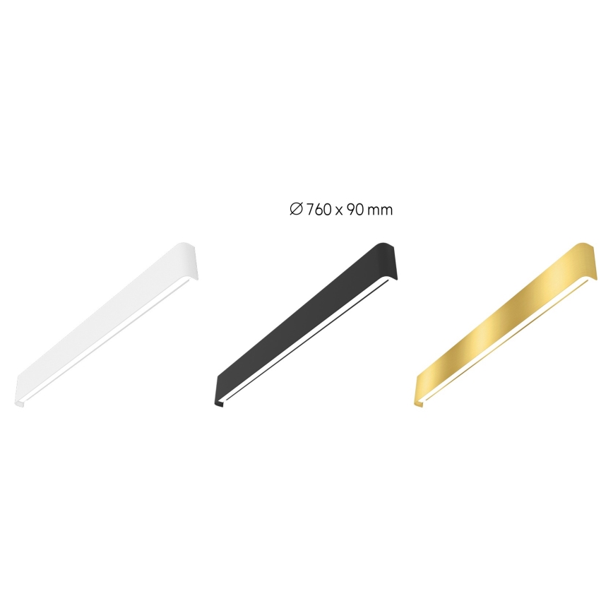 Immax NEO 07137-W - LED SMART Настінний світильник з регулюванням яскравості LINEA білий LED/40W/230V + пульт дистанційного керування 76 см Tuya ZigBee